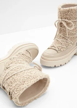 New Botas forradas con cordones Mujer Botines De Nieve·Botas Con Cordones|Botines De Nieve·Botines Forrados