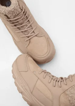 Hot Botas forradas con cordones Mujer Botines De Nieve·Botas Con Cordones|Botines De Nieve·Botines Forrados