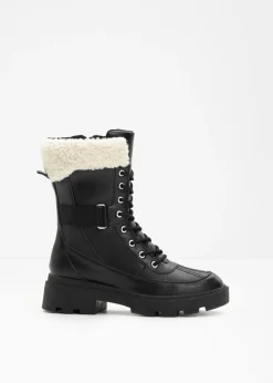 New Botas forradas con cordones Mujer Botines De Nieve·Botas Con Cordones|Botines De Nieve·Botines Forrados