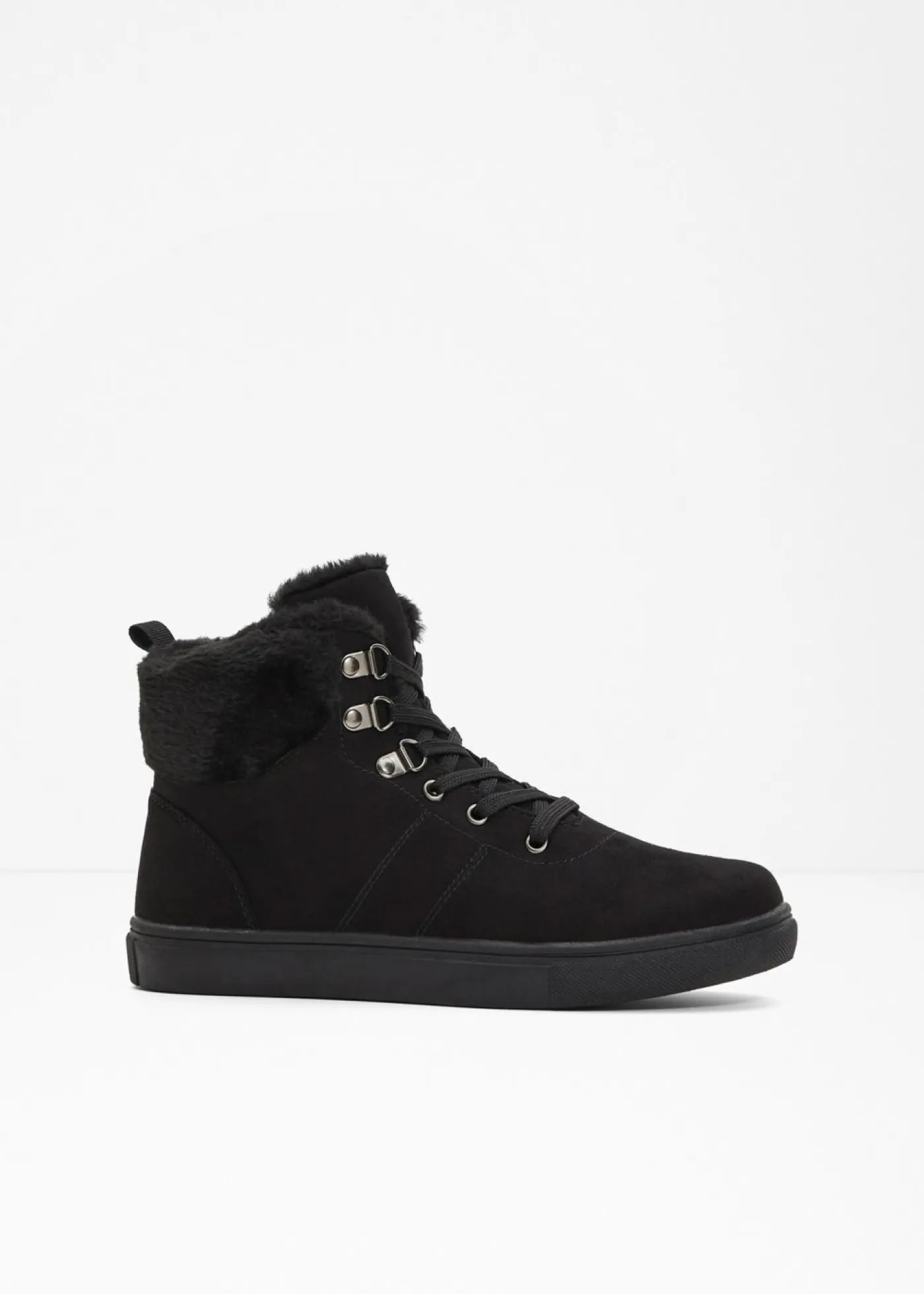 New Botas forradas con cordones Mujer Tendencias·Zapatos Veganos|Botines De Nieve·Botas Con Cordones