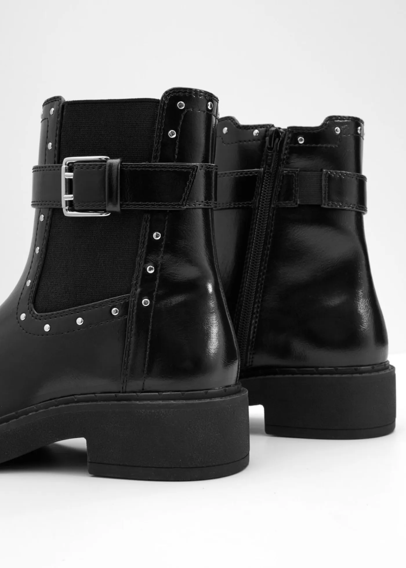 Discount Botas moteras con hebilla Mujer Botines De Nieve·Botines Clásicos