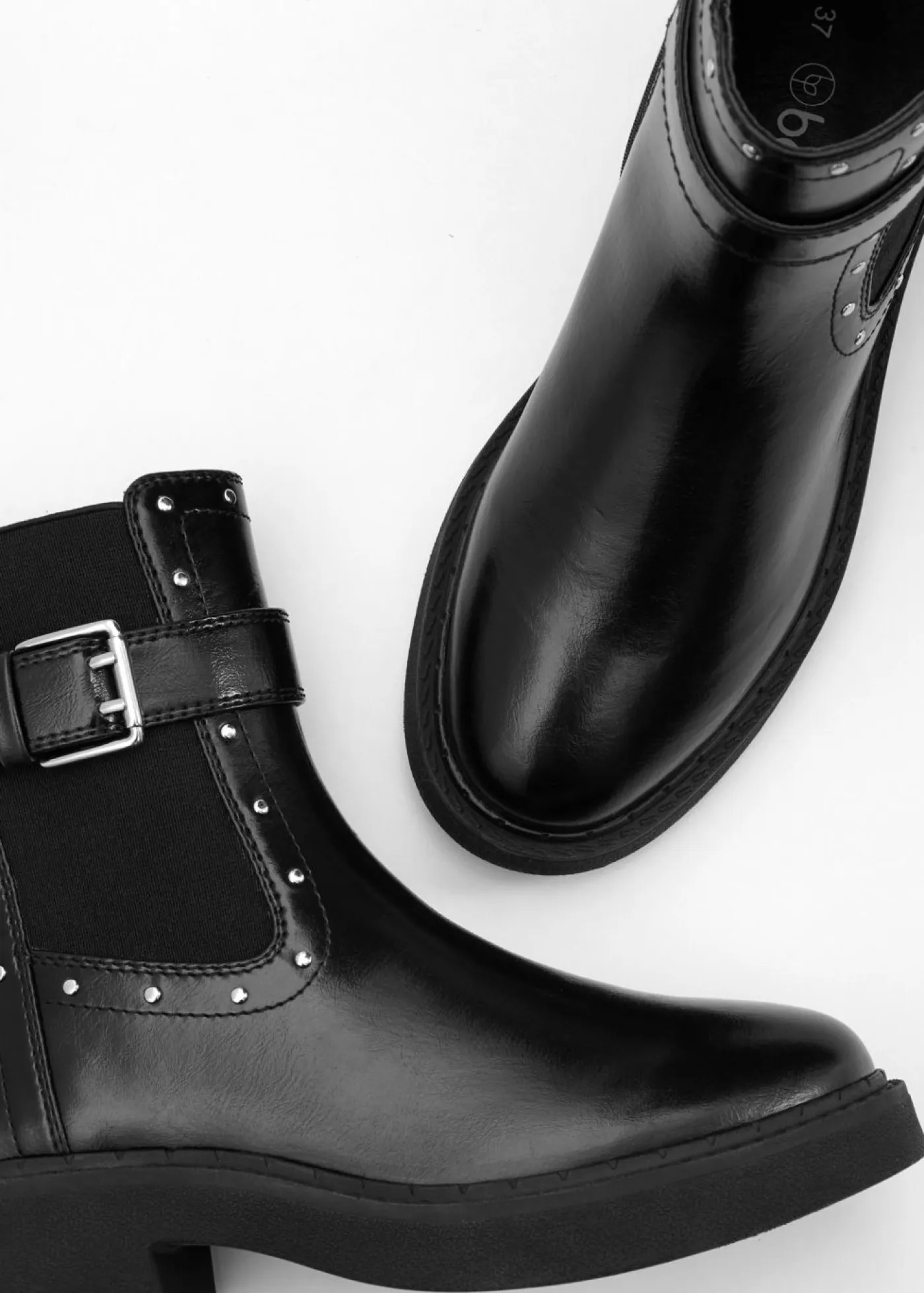 Discount Botas moteras con hebilla Mujer Botines De Nieve·Botines Clásicos