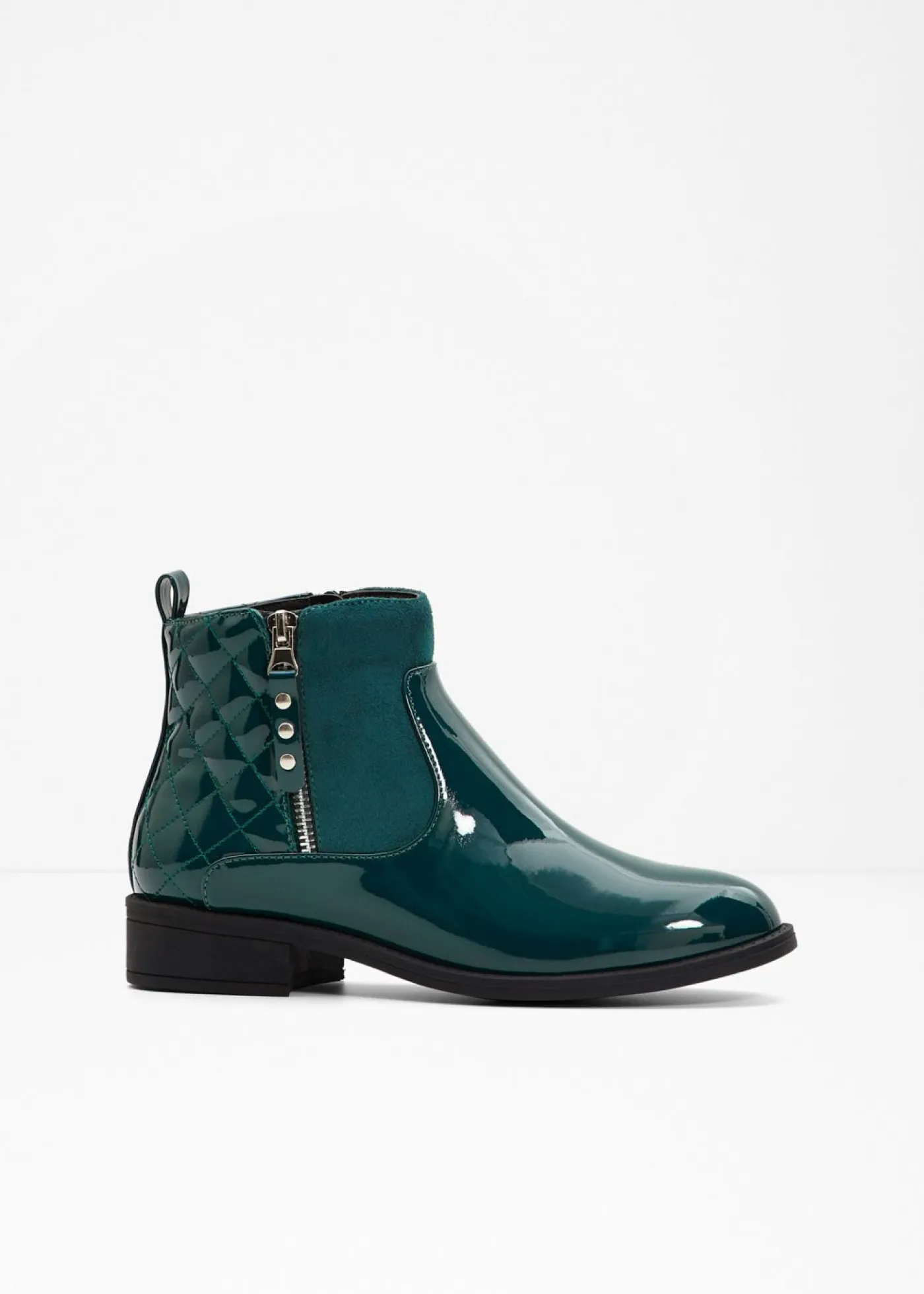 Online Botines con aspecto de charol Mujer Tendencias·Zapatos Veganos|Botines