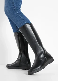 Clearance Botines de caña ancha Mujer Tendencias·Zapatos Veganos|Botas