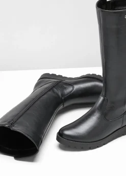 Clearance Botines de caña ancha Mujer Tendencias·Zapatos Veganos|Botas