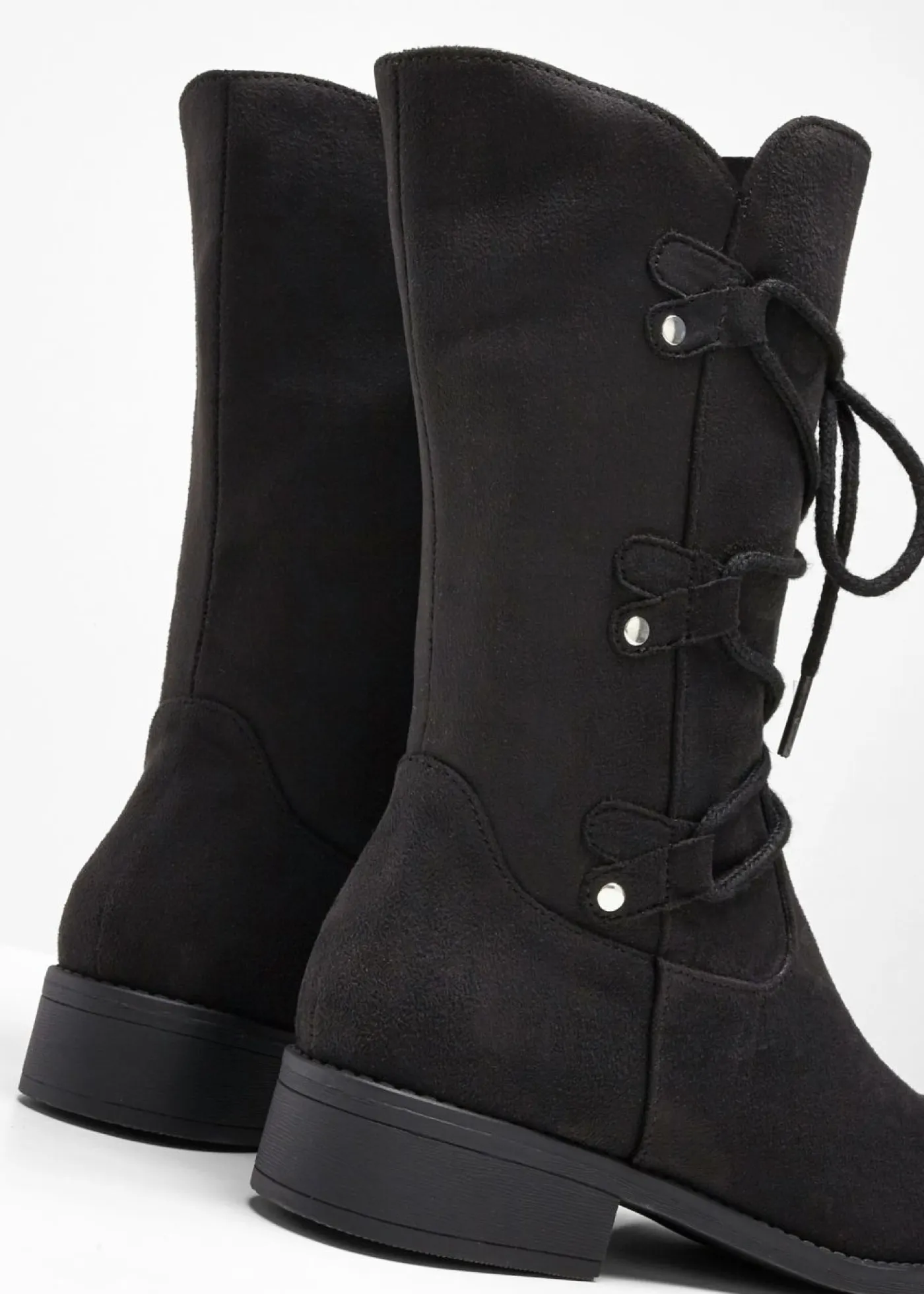 Discount Botines de cordones Mujer Botas De Pelo|Botas
