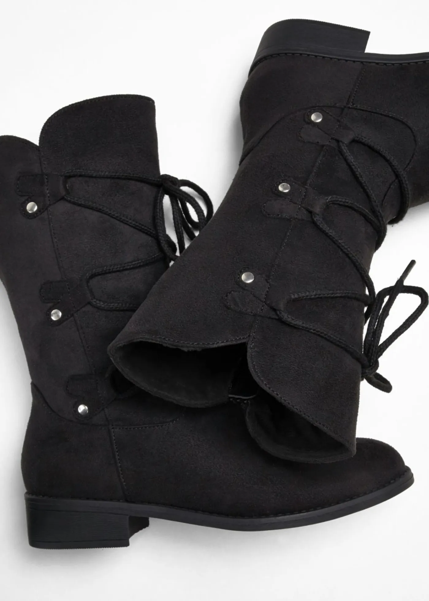 Discount Botines de cordones Mujer Botas De Pelo|Botas