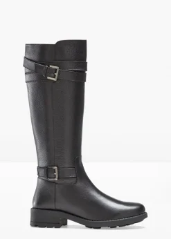 Hot Botines de cuero Mujer Botas|Premium