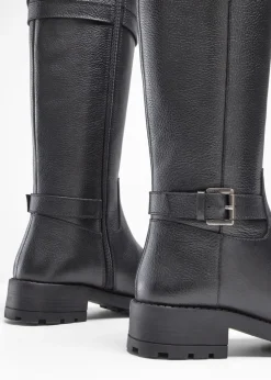 Hot Botines de cuero Mujer Botas|Premium