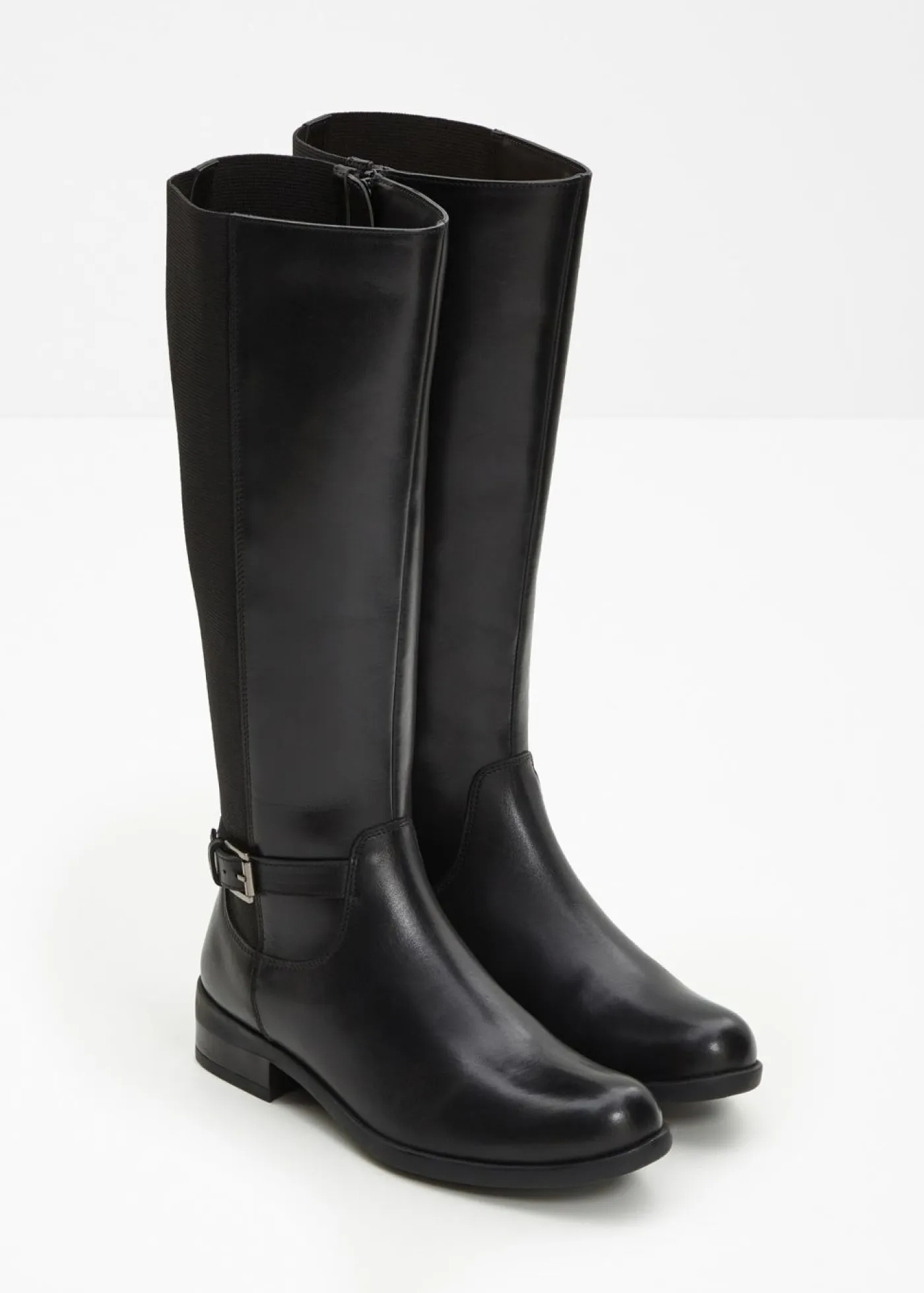 New Botines de cuero Mujer Botas|Premium