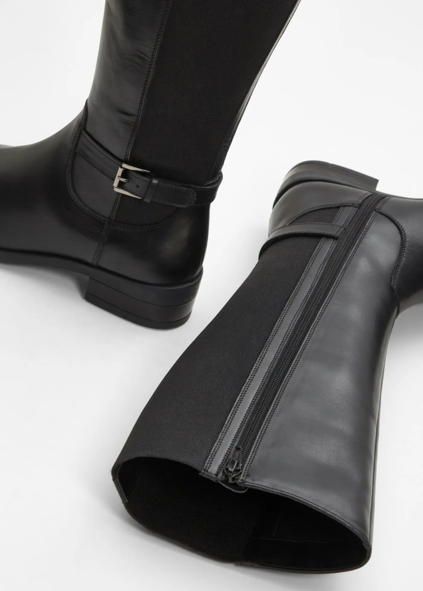New Botines de cuero Mujer Botas|Premium