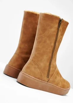 Online Botines de invierno Mujer Botas De Pelo|Botas