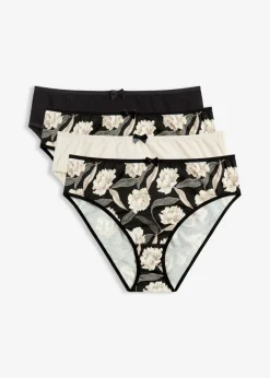 Best Braga con algodón cómodo (4 unidades) Mujer Ropa Interior De Algodón|Bragas