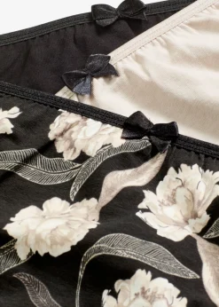 Best Braga con algodón cómodo (4 unidades) Mujer Ropa Interior De Algodón|Bragas