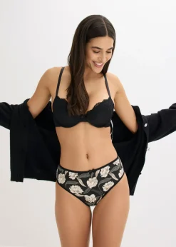 Best Braga con algodón cómodo (4 unidades) Mujer Ropa Interior De Algodón|Bragas