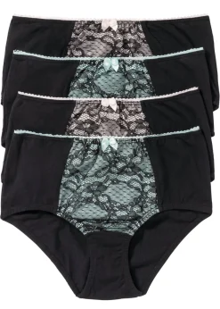 Clearance Braga con algodón orgánico (4 unidades) Mujer Ropa Interior De Algodón|Bragas
