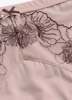 Clearance Braga con bordado delicado Mujer Lencería|Bragas