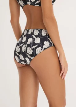 Outlet Braga con efecto brillante y detalles de encaje Mujer Lencería|Bragas