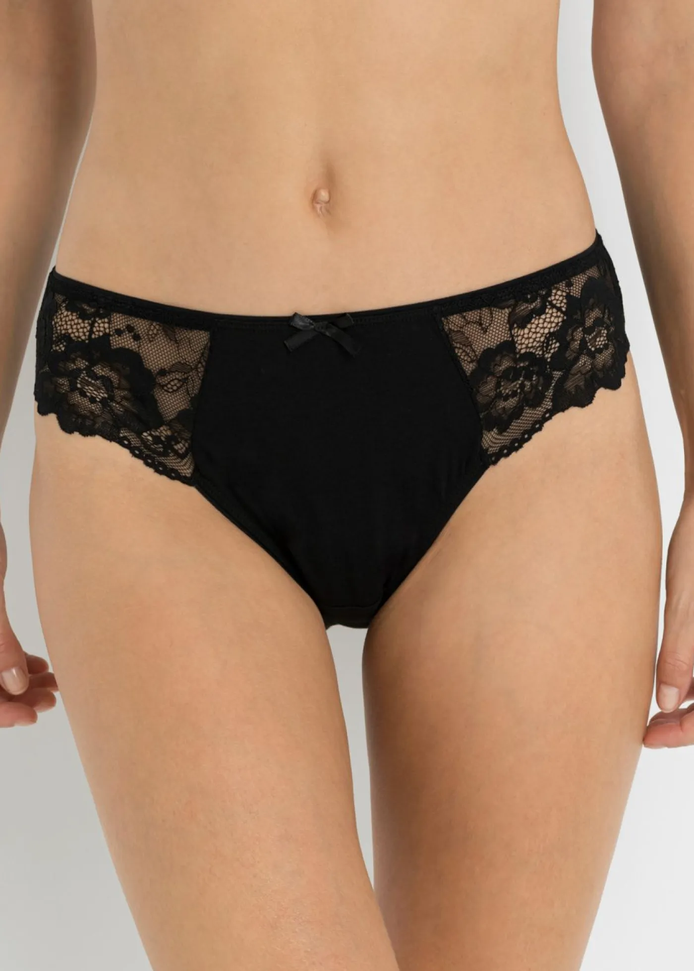 Hot Braga con encaje (4 unidades) Mujer Ropa Interior De Algodón|Bragas