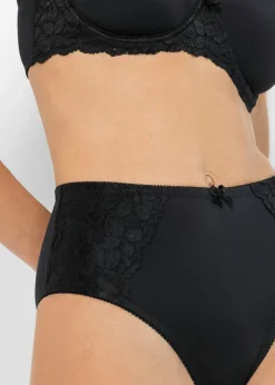 Outlet Braga con encaje delicado (2 unidades) Mujer Bragas