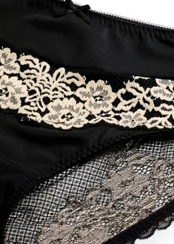 Clearance Braga con encaje delicado Mujer Lencería|Bragas