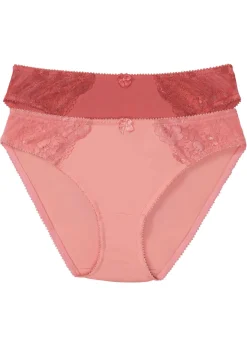 Clearance Braga con encaje delicado (2 unidades) Mujer Lencería|Bragas