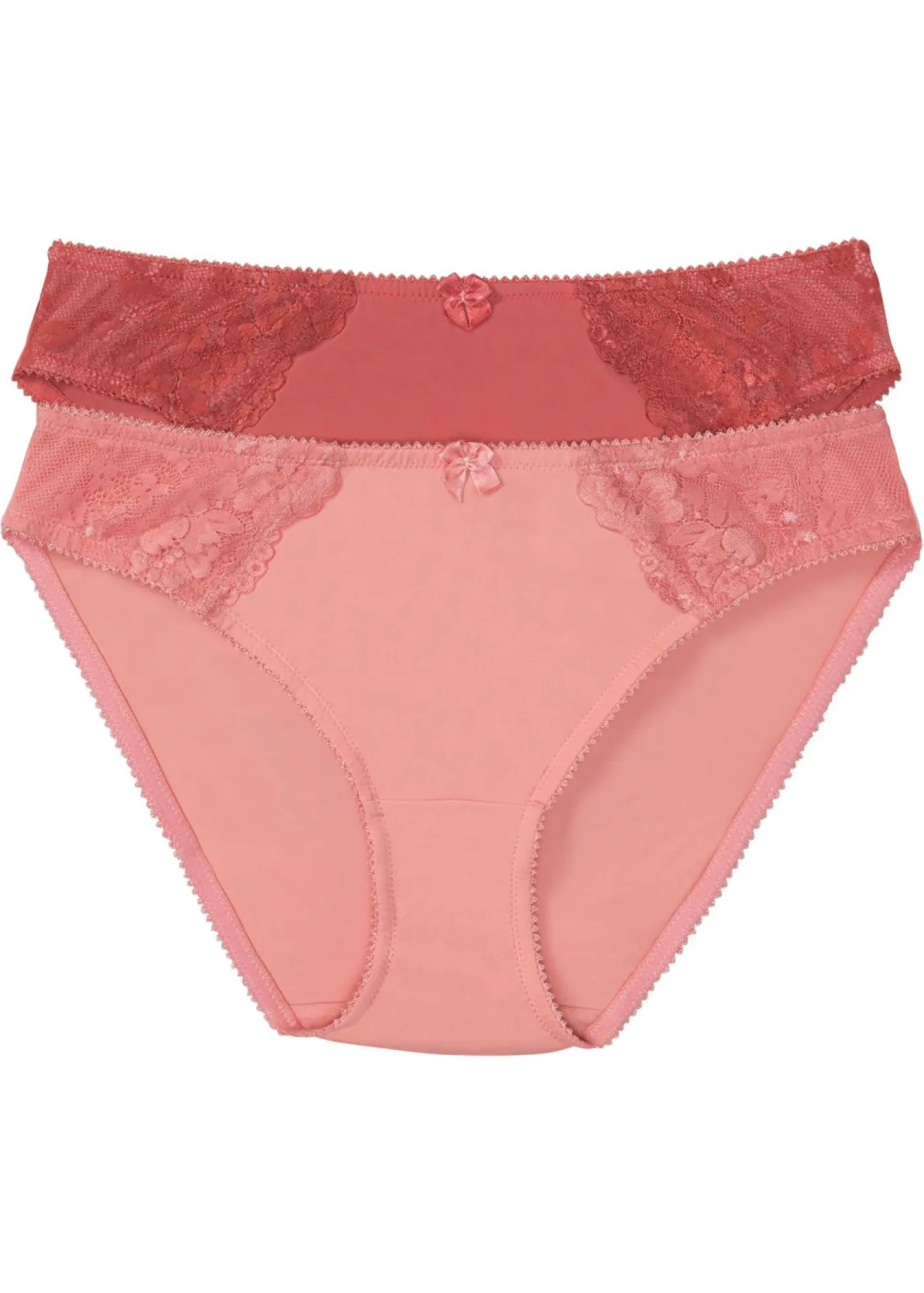 Clearance Braga con encaje delicado (2 unidades) Mujer Lencería|Bragas