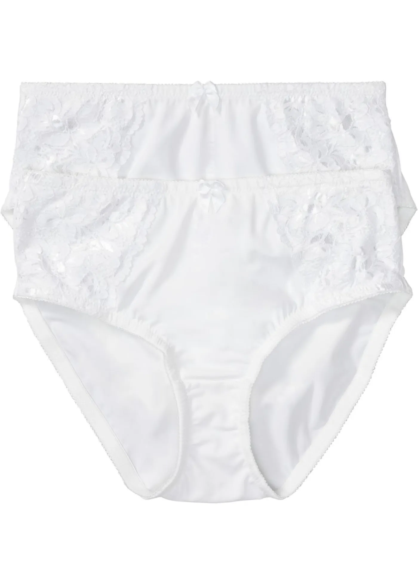 New Braga con encaje delicado (2 unidades) Mujer Bragas