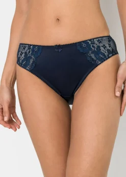 Braga con encaje delicado (2 unidades) Mujer Lencería|Bragas