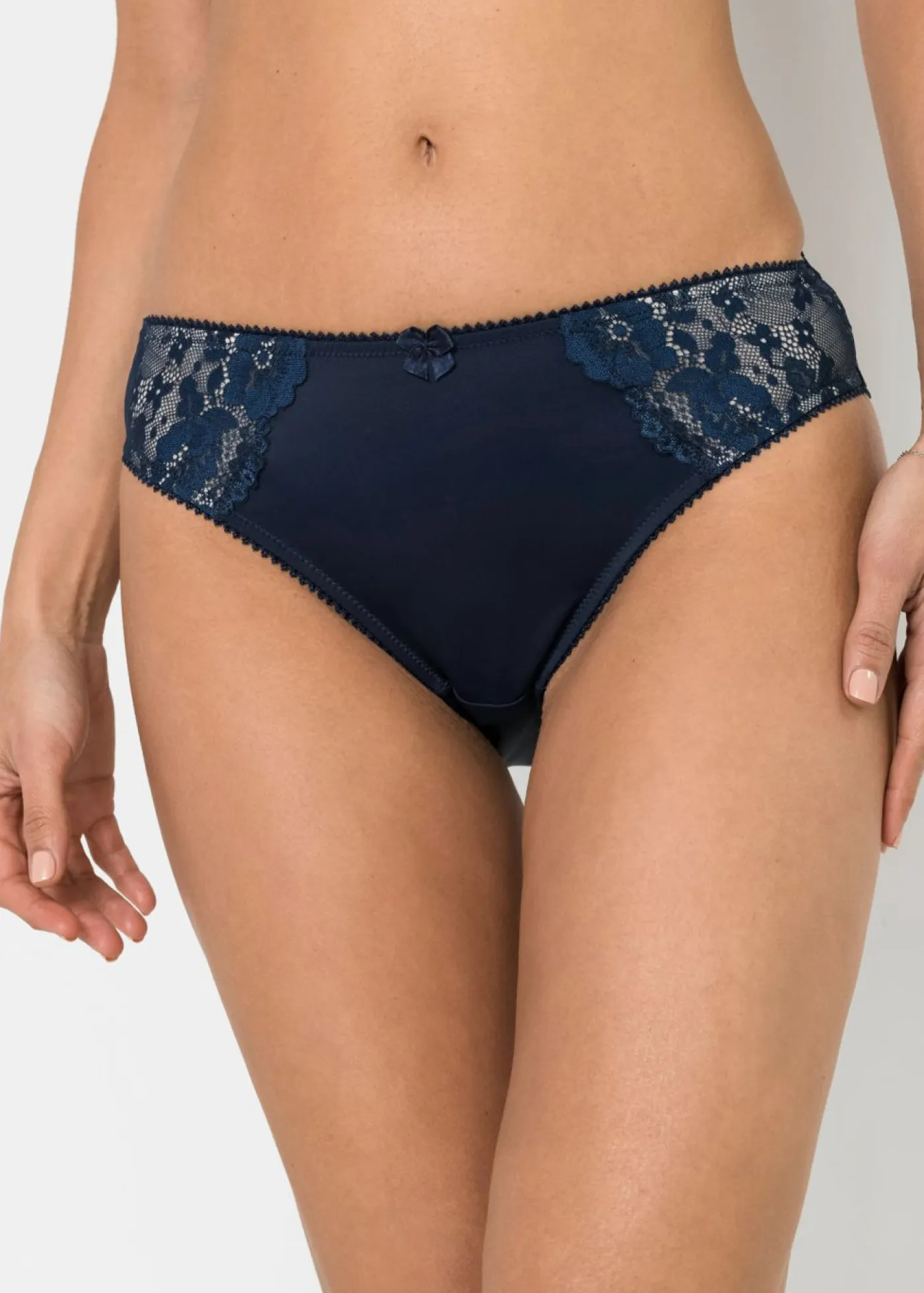 Braga con encaje delicado (2 unidades) Mujer Lencería|Bragas
