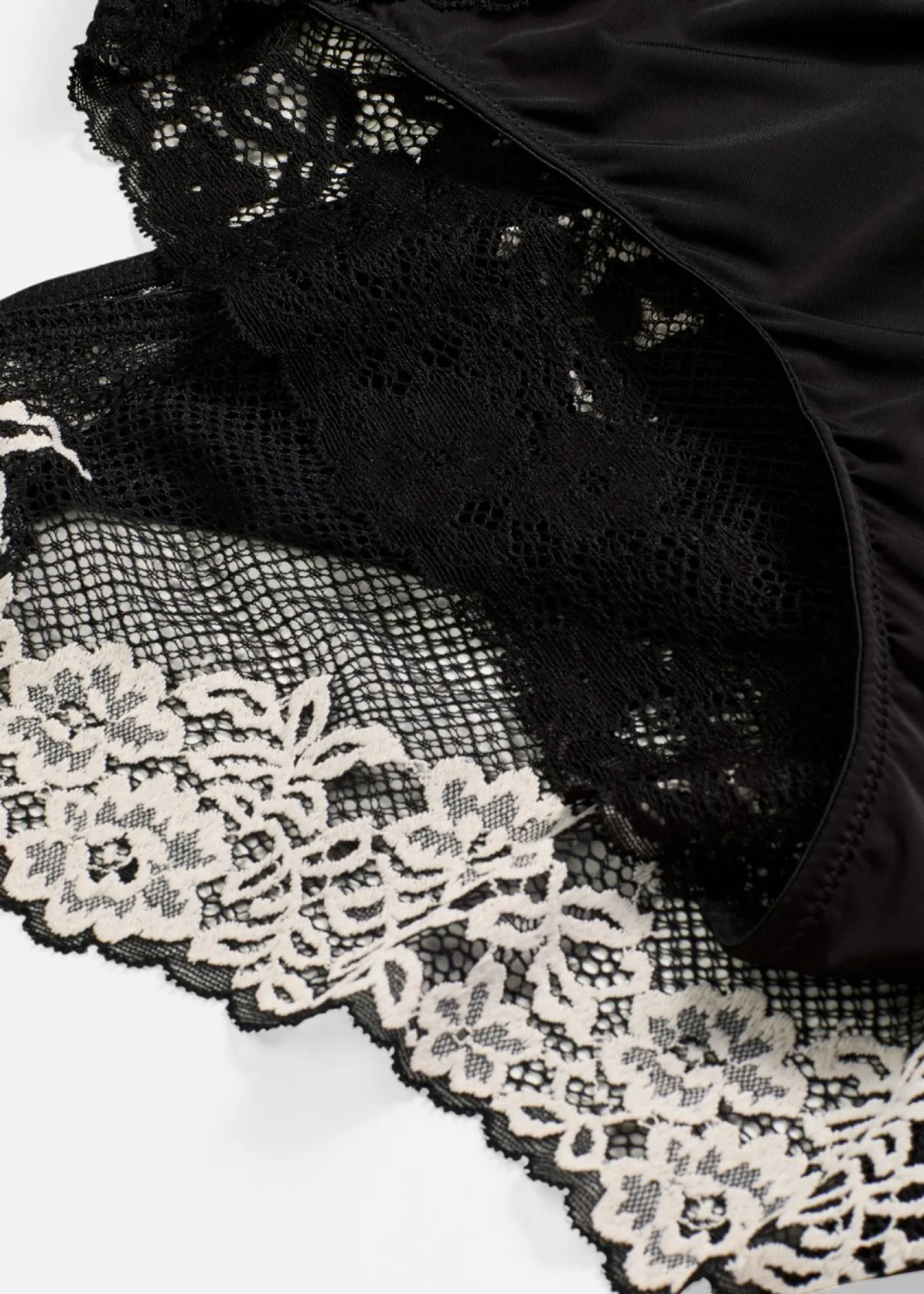 Online Braga de encaje bicolor (2 unidades) Mujer Lencería|Bragas