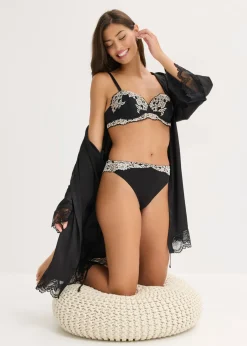 Online Braga de encaje bicolor (2 unidades) Mujer Lencería|Bragas