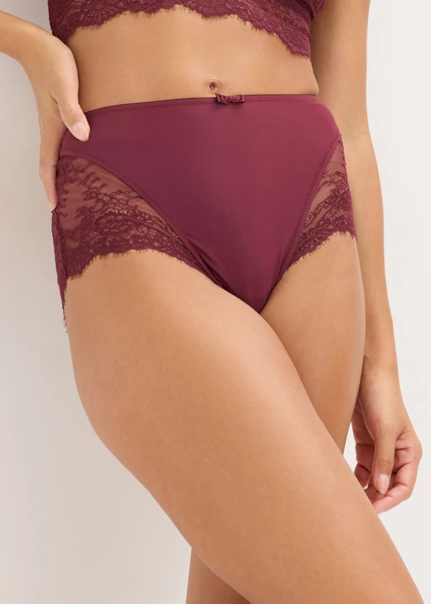 Braga de encaje delicado Mujer Lencería|Bragas