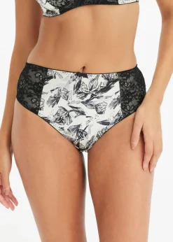 Clearance Braga de material brillante Mujer Lencería|Bragas