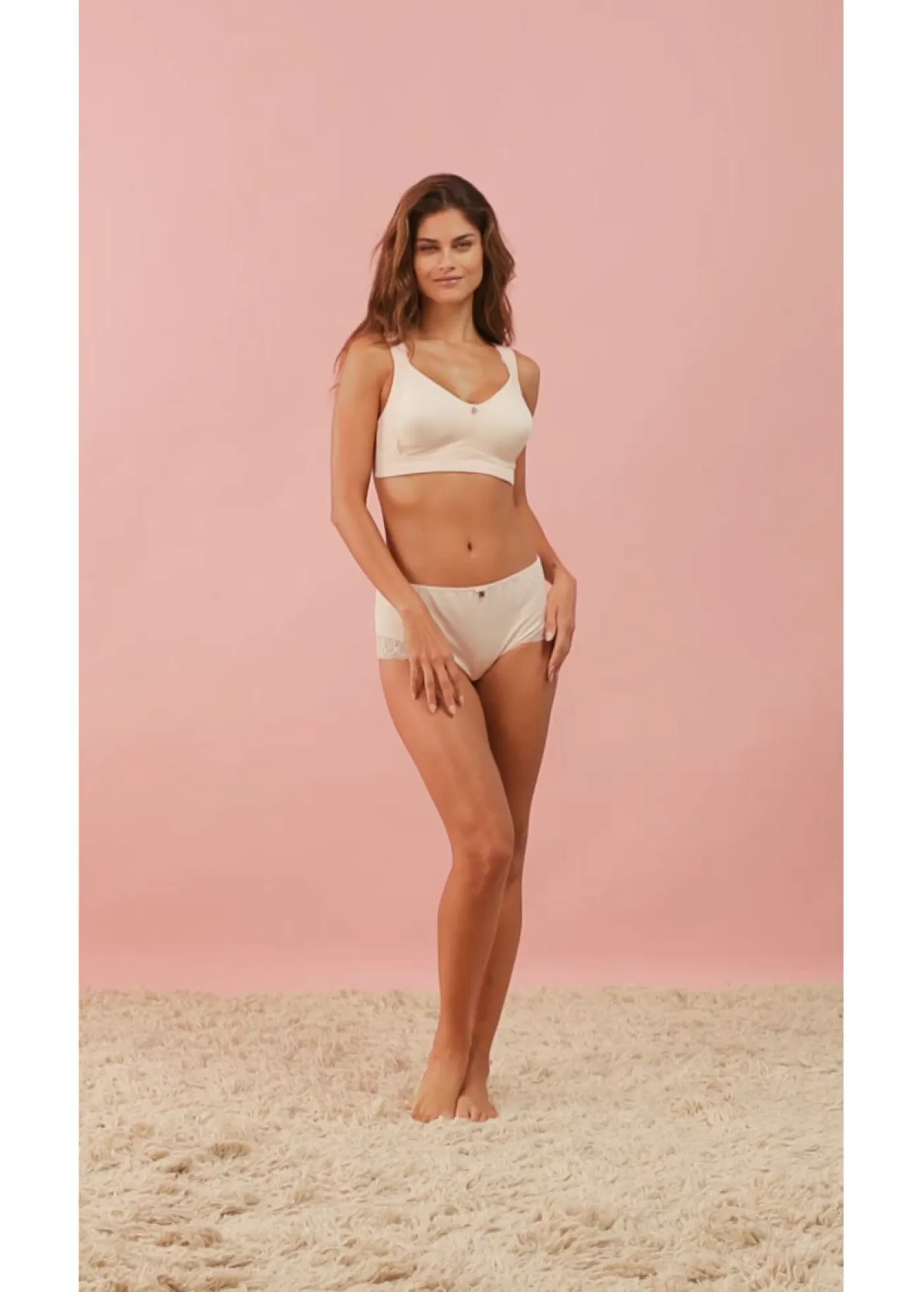 Discount Braga de microfibra suave Mujer Lencería|Bragas