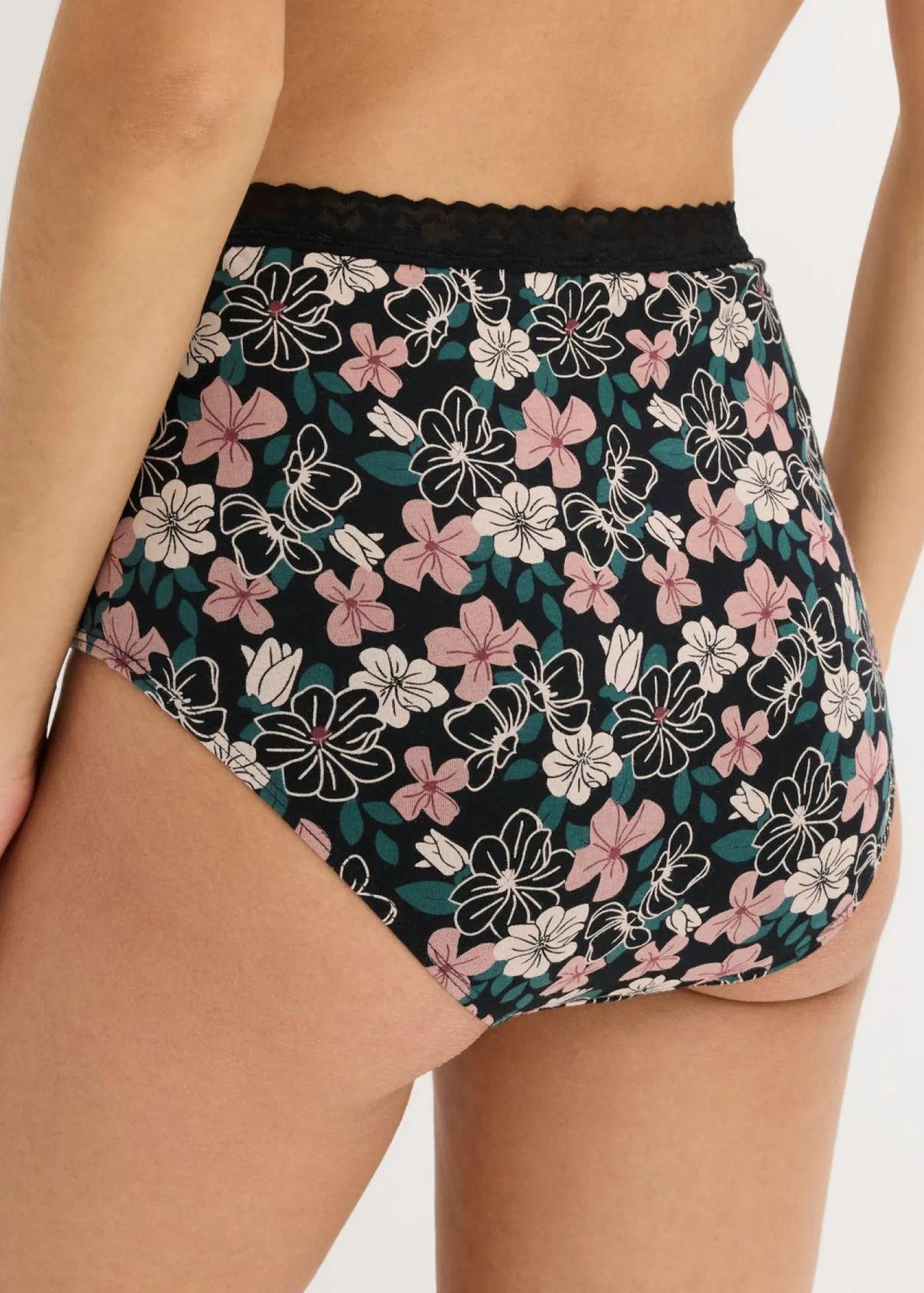 Best Braga de talle alto (4 unidades) con algodón orgánico Mujer Ropa Interior De Algodón|Bragas