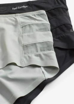 Braga Feel Comfort con corte láser (2 unidades) Mujer Sin Costuras|Bragas