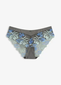 Clearance Braga hipster con bordado delicado Mujer Lencería|Bragas