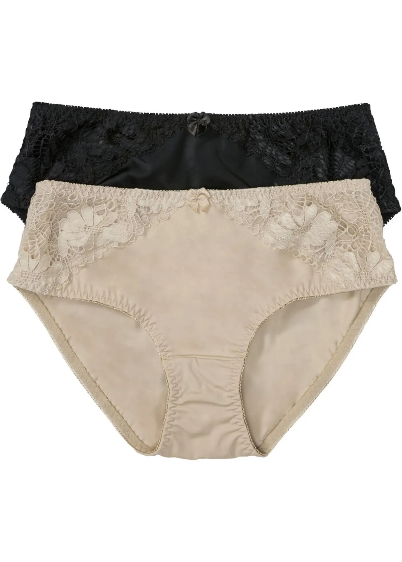Discount Braga maxi con encaje (2 unidades) Mujer Bragas