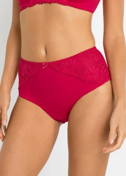 Online Braga maxi con encaje (2 unidades) Mujer Bragas