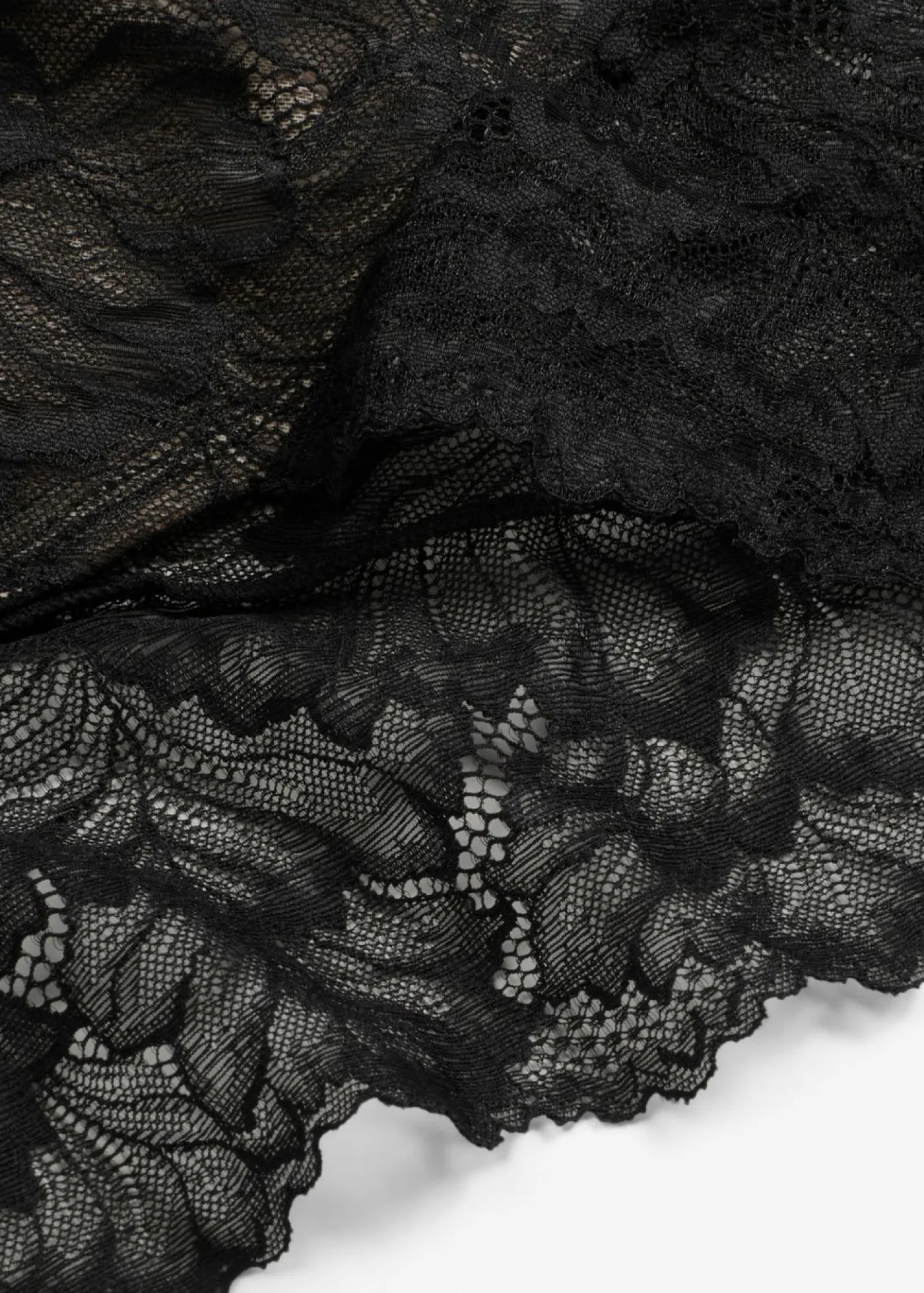 New Braga maxi con encaje delicado Mujer Lencería|Bragas