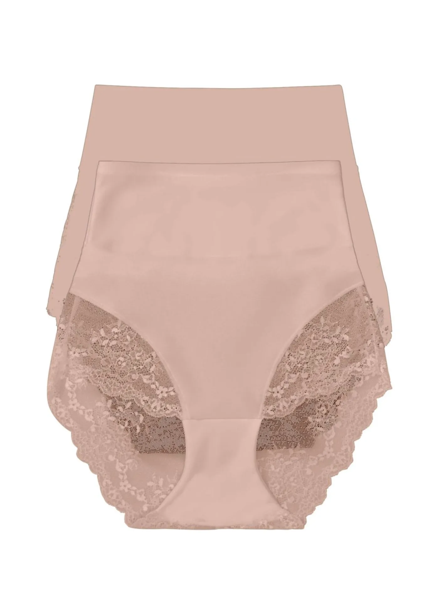 Sale Braga moldeadora con corte láser y efecto moldeador medio (2 unidades) Mujer Sin Costuras|Ropa Interior Moldeadora