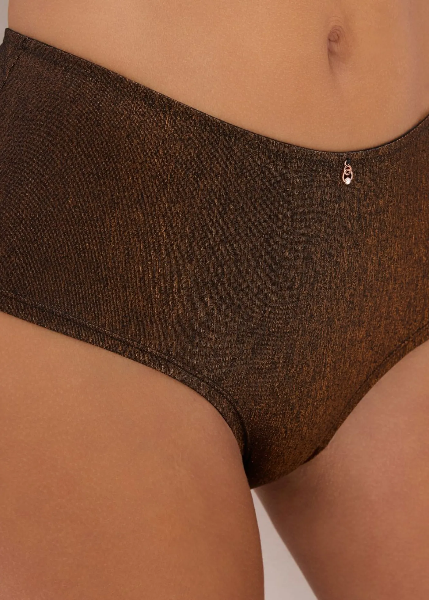 Discount Bragas brasileñas de material brillante Mujer Lencería|Bragas