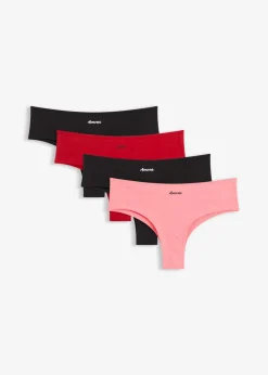 Hot Bragas brasileñas (4 unidades) Mujer Ropa Interior De Algodón|Bragas