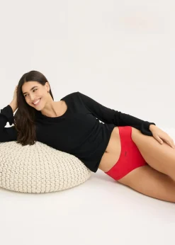 Hot Bragas brasileñas (4 unidades) Mujer Ropa Interior De Algodón|Bragas