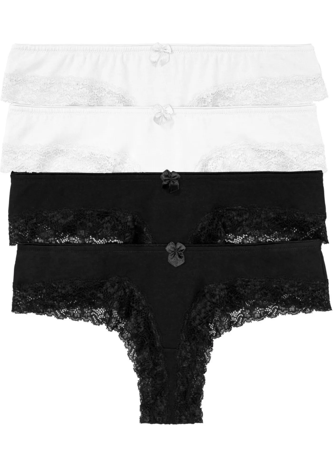 Outlet Bragas brasileñas (4 unidades) Mujer Ropa Interior De Algodón|Básicos