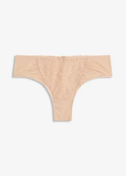 Discount Braguita brasileña con bordado de flores Mujer Lencería|Bragas