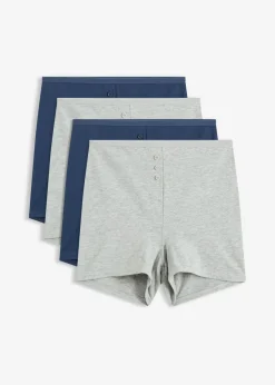 Sale Braguita bóxer de talle alto (4 unidades) Mujer Ropa Interior De Algodón|Básicos