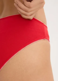 Hot Braguita con aspecto de corazón (5 unidades) Mujer Bragas