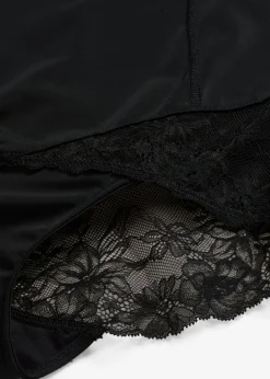 Online Braguita con efecto moldeador medio, talle alto y encaje Mujer Ropa Interior Moldeadora|Bragas